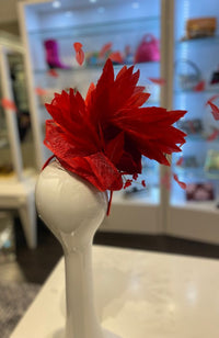 Fascinator Light Red
