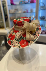 Hat Print with Flower
