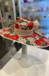 Hat Print with Flower
