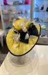 Hat Yellow Black White
