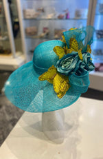 Hat Turq. Yellow