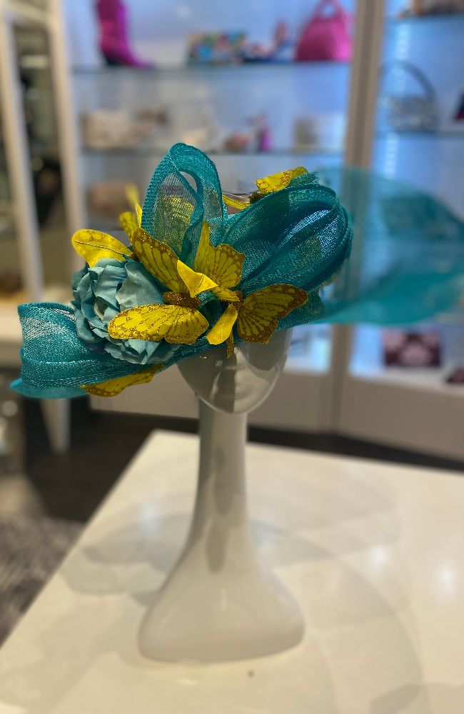 Hat Turq. Yellow