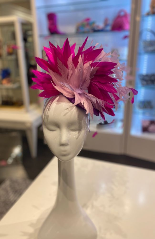Fascinator Ultra Pink