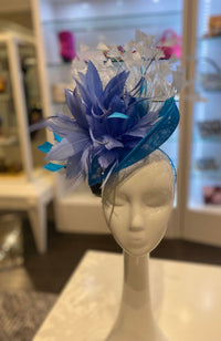Fascinator Shades of Blue