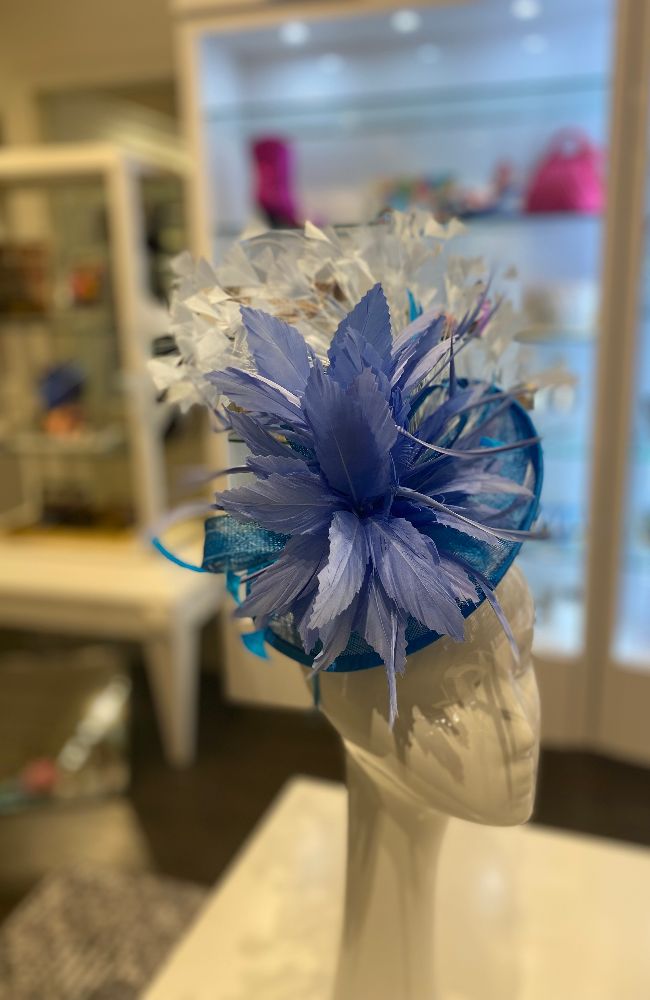 Fascinator Shades of Blue