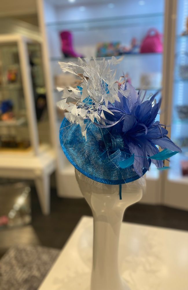 Fascinator Shades of Blue