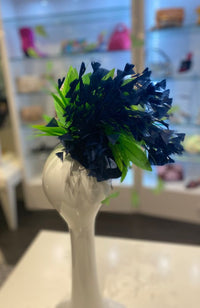Fascinator Navy Lime