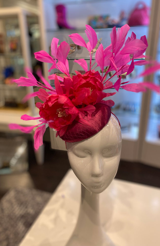 Fascinator Mauve