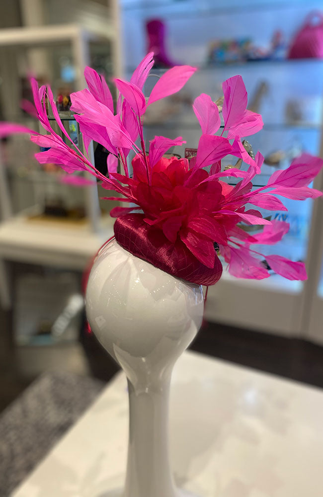 Fascinator Mauve
