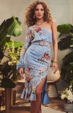 Tula Midi Dress with Belt