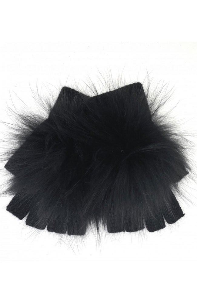 Angora Fingerless Hand Warmer