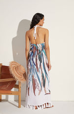 Iruya Tasseled Strapless Dress