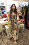 Iruya Tasseled Strapless Dress