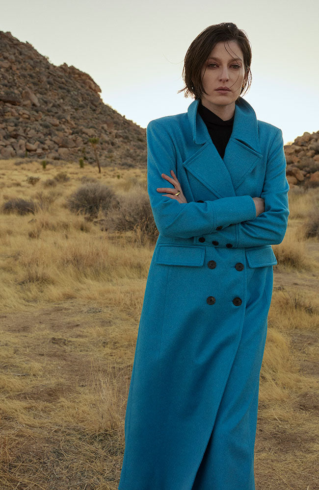 Maxi Double Breasted Coat TS
