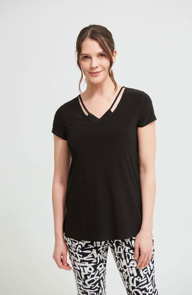 Slit Neck Top