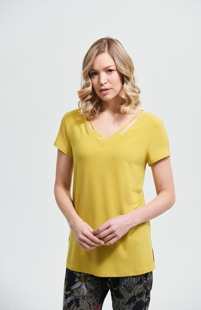 Slit Neck Top - Additional Colors