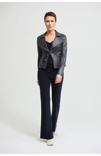 Faux Leather Moto Jacket