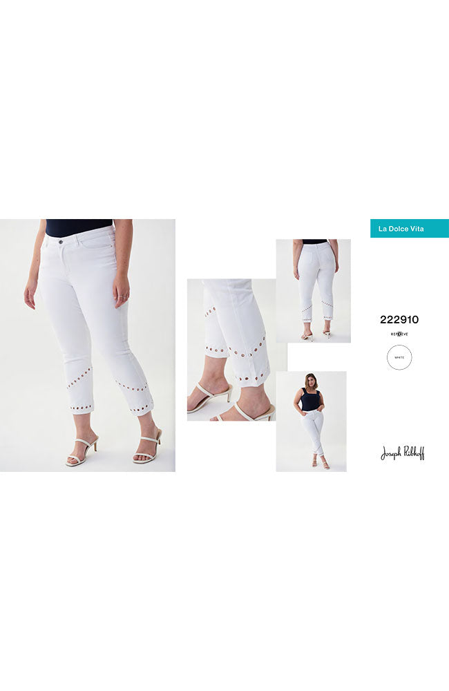 Jean Circle Hem Cutouts
