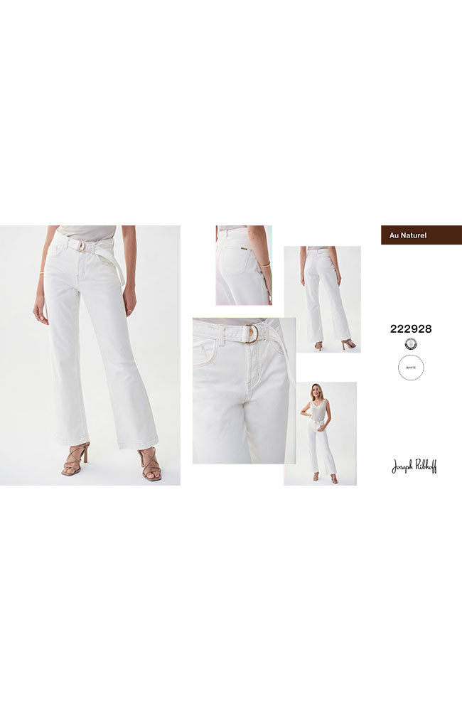 Jean Ankle Flared with Belt