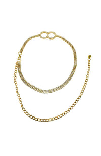 Chain Belt in Gold or Silver