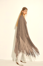 Knit Triangle Chal