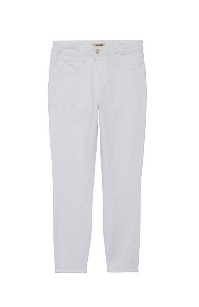 Margot High Rise Skinny in Blanc