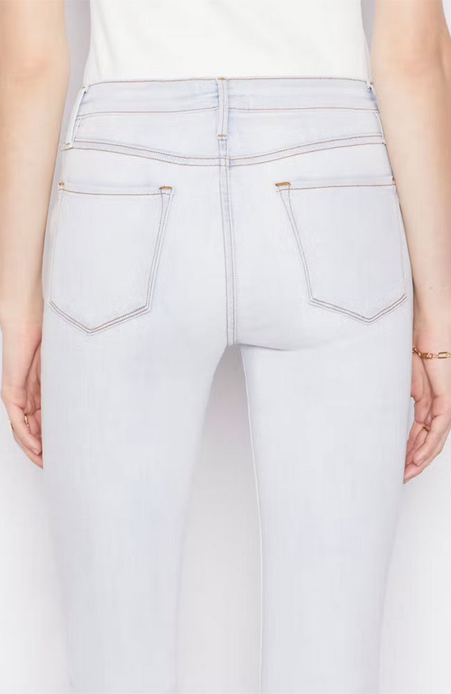 Le Crop Mini Boot Raw Jean