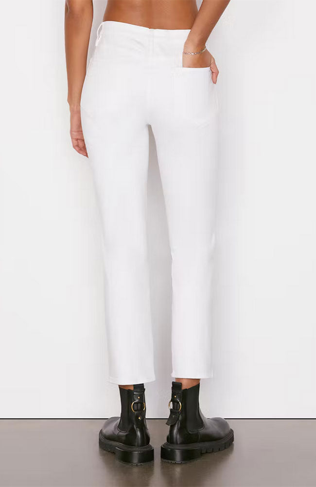 Le High Straight in Chalk White