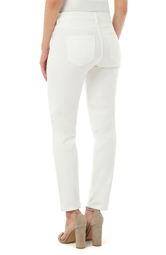 Gia Glider Slim Jean 29" Inseam Bright White