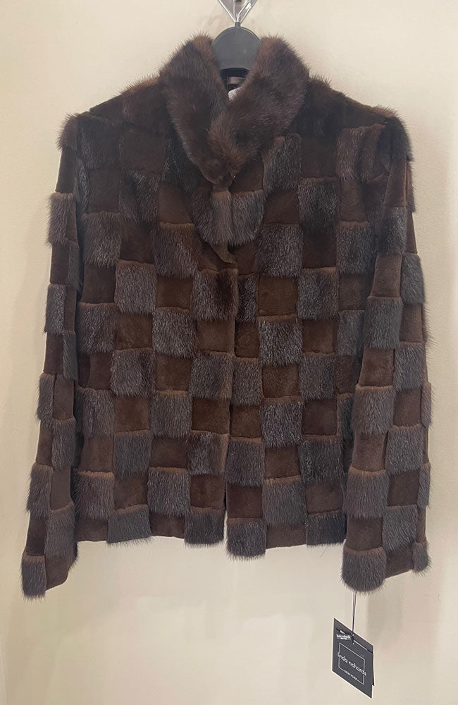 Rex Mink Check Jacket