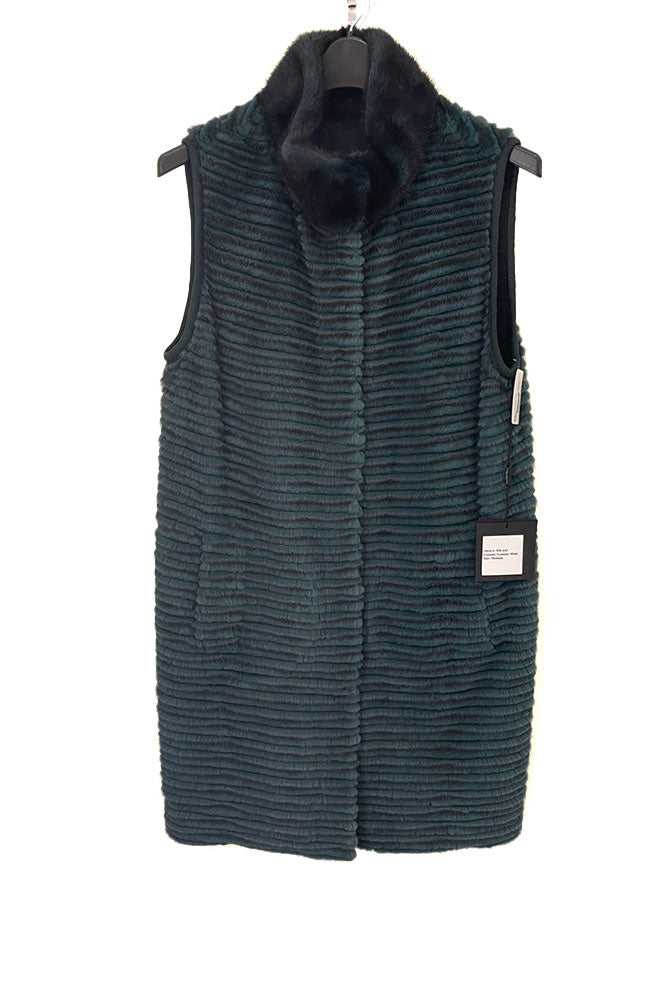 Mink Line Long Vest