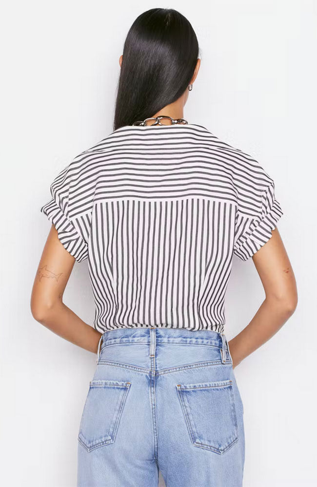 Rolled Sleeve Top