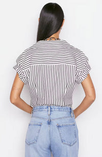 Rolled Sleeve Top