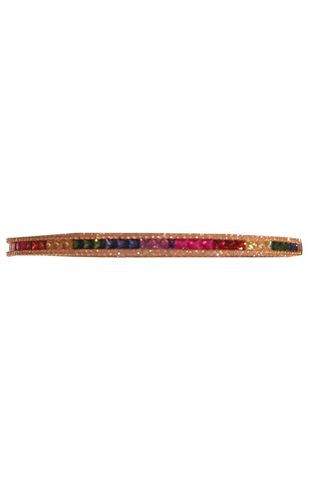 Gold Rainbow Bracelet