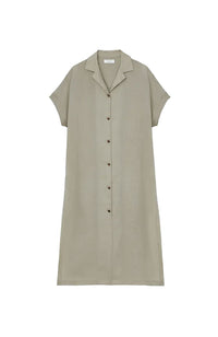Atticus Blouse in Green Clay