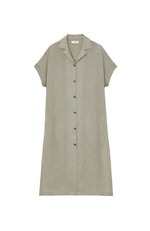 Atticus Blouse in Green Clay