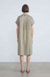 Atticus Blouse in Green Clay