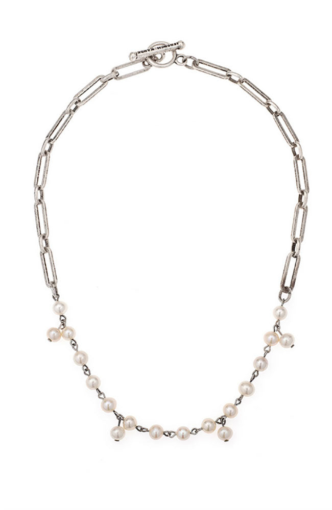 15-17" FW Pearl Necklace Dangles