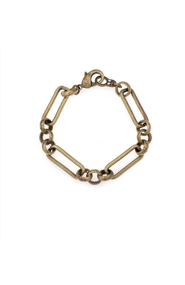 Brass Chablis Chain Bracelet