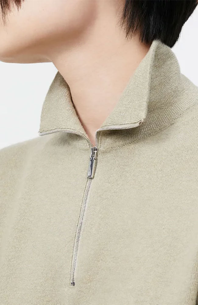Half Zip Turtleneck