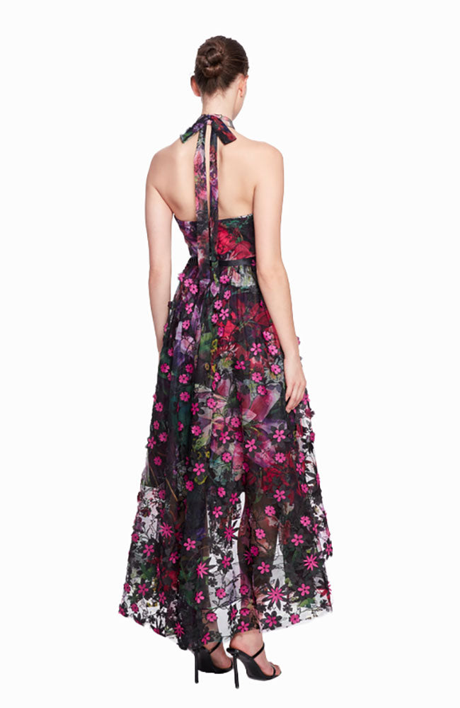 Halter Hi Low Gown