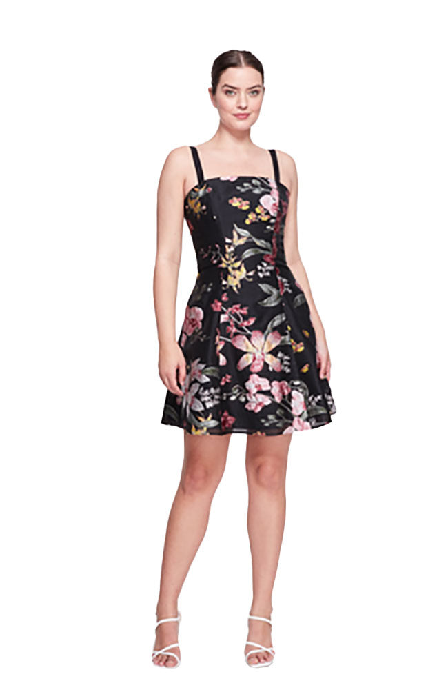 Floral Fils Coupe Flared Mini