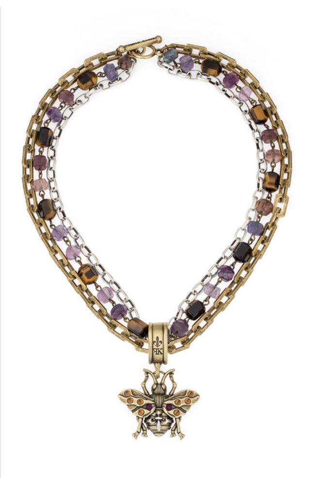 18" 3 Strand Mont Violette Linkage