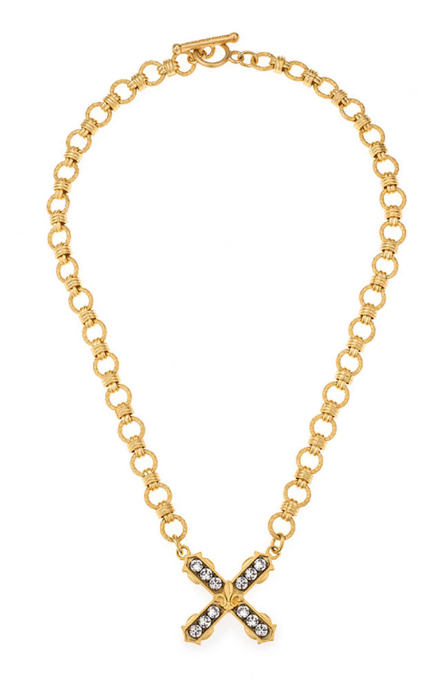 Brittany Chain with Euro Pendant