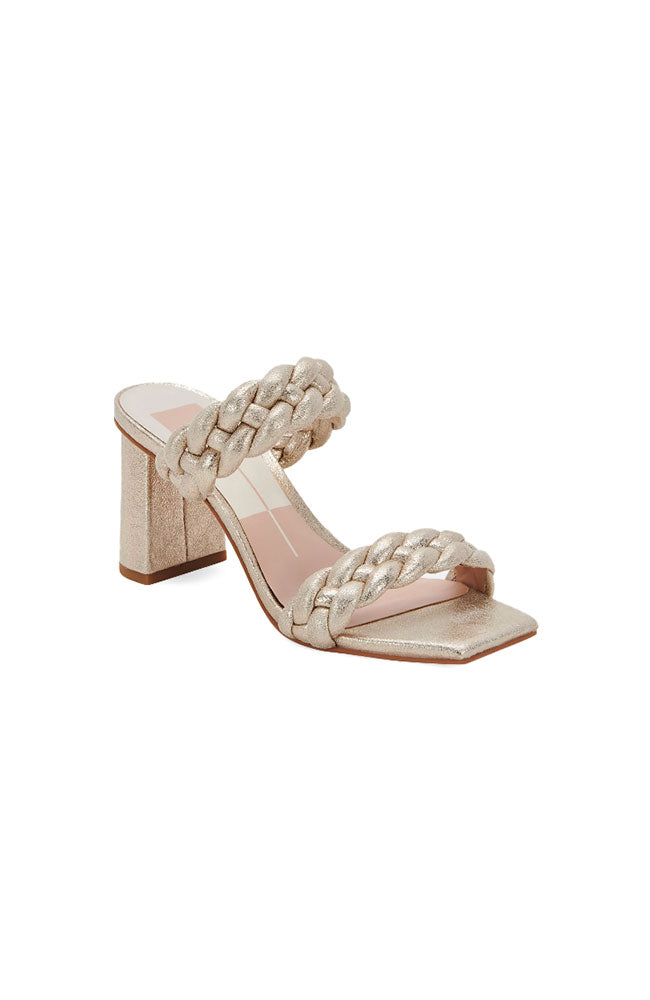 Paily Heels in Light Gold