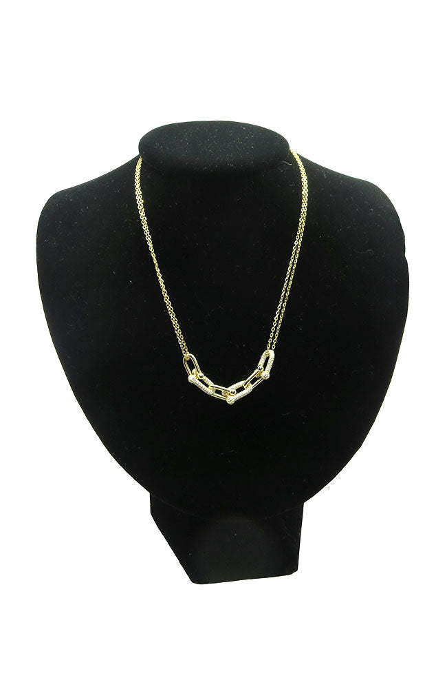 Gold 2 Chain 6 Link Nk.