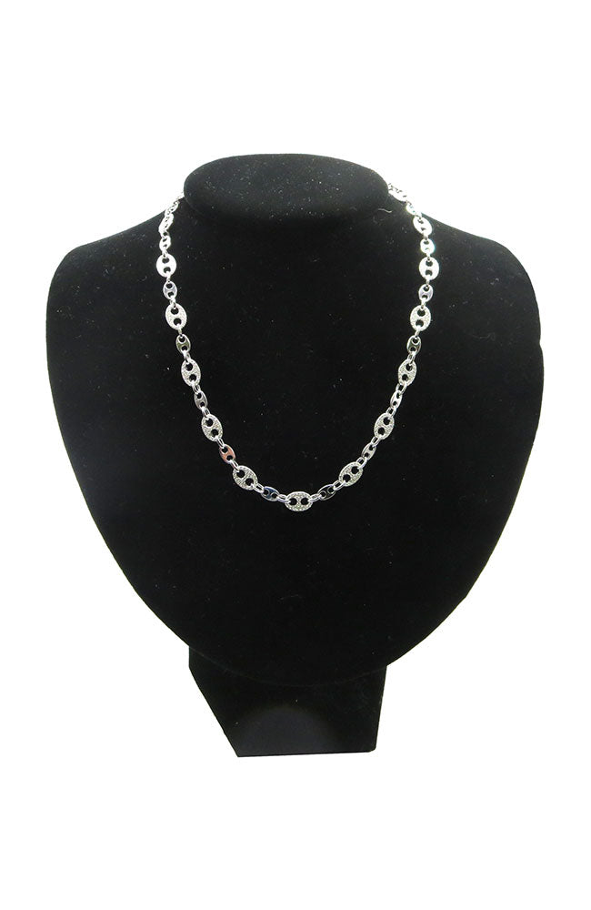 Sil. Tab Necklace