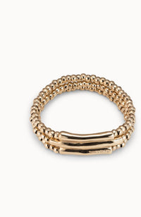 Heavy Metal Bracelet Gold