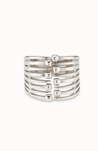 Matching 6 Strand Cuff Silver