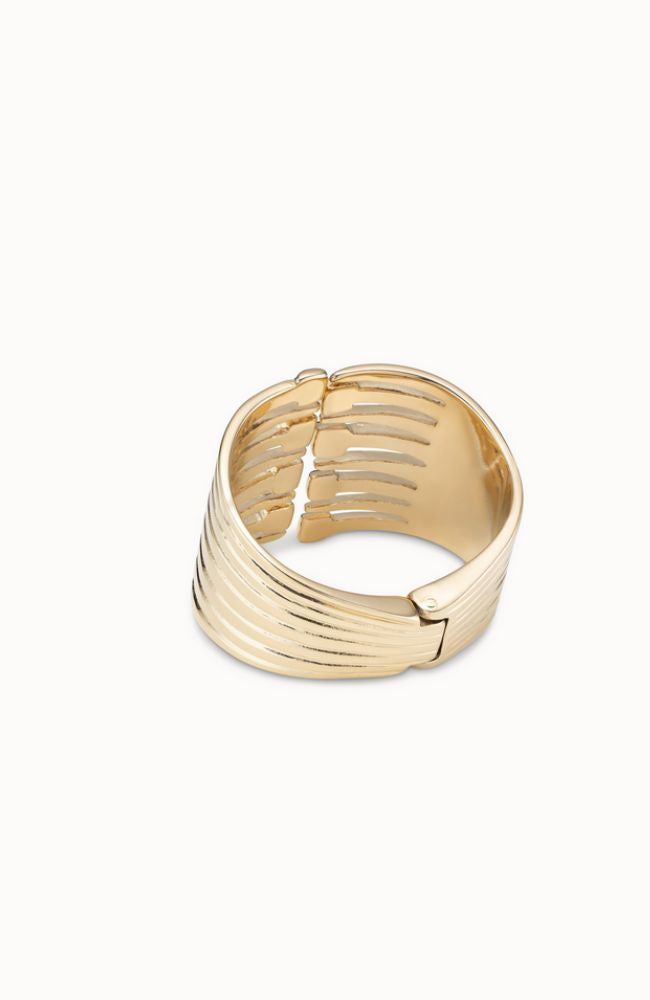 Matching 6 Strand Cuff Gold